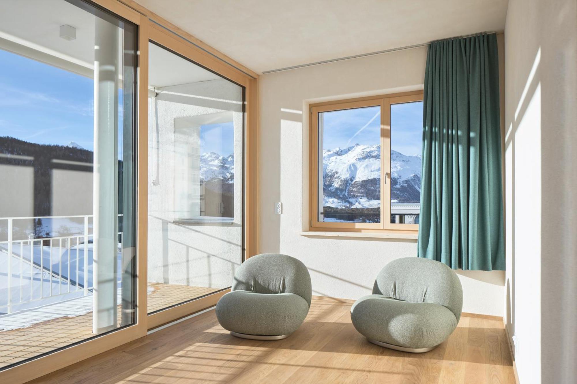 Hotel Maistra 160 Pontresina Exterior photo