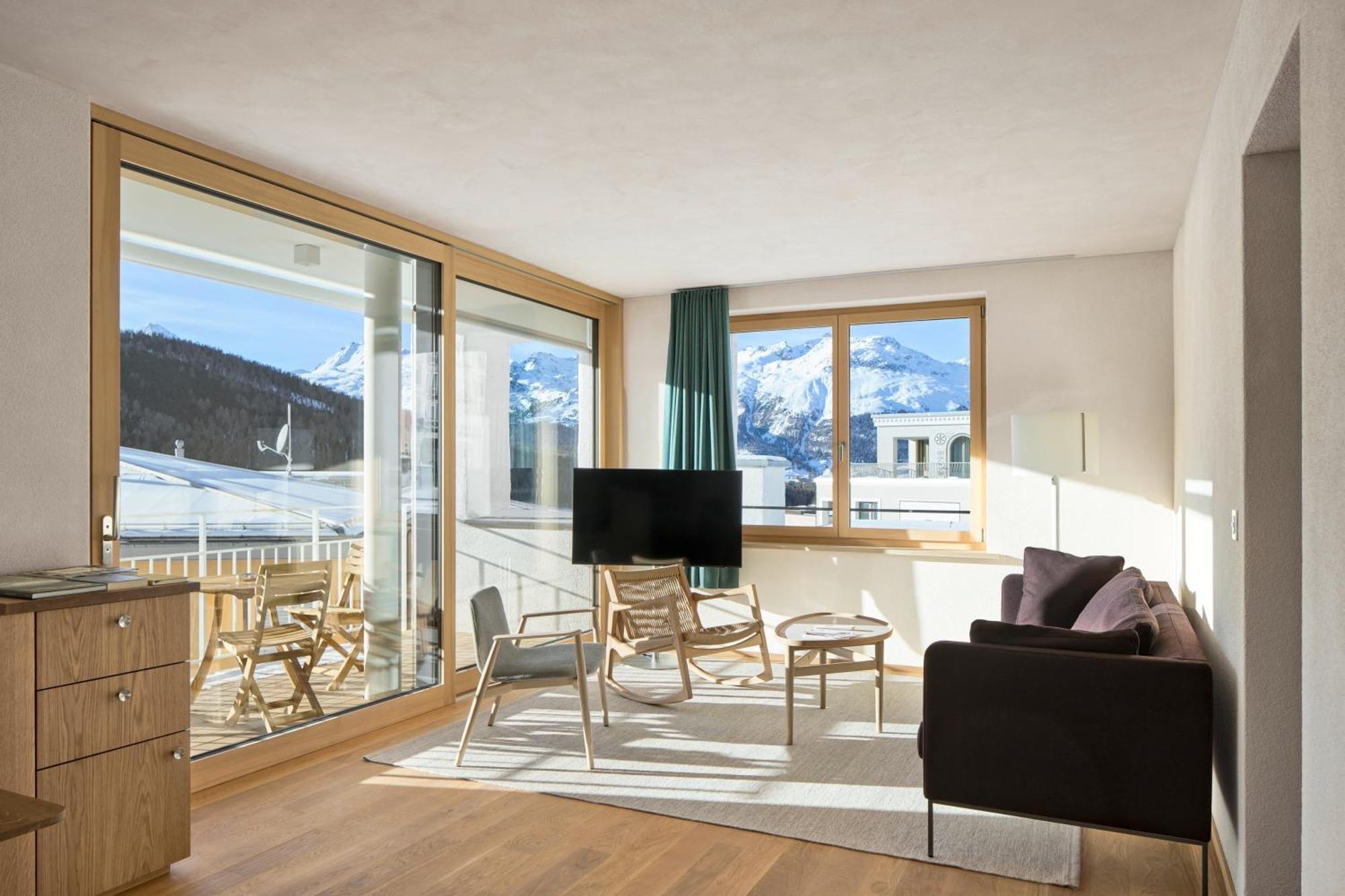Hotel Maistra 160 Pontresina Exterior photo