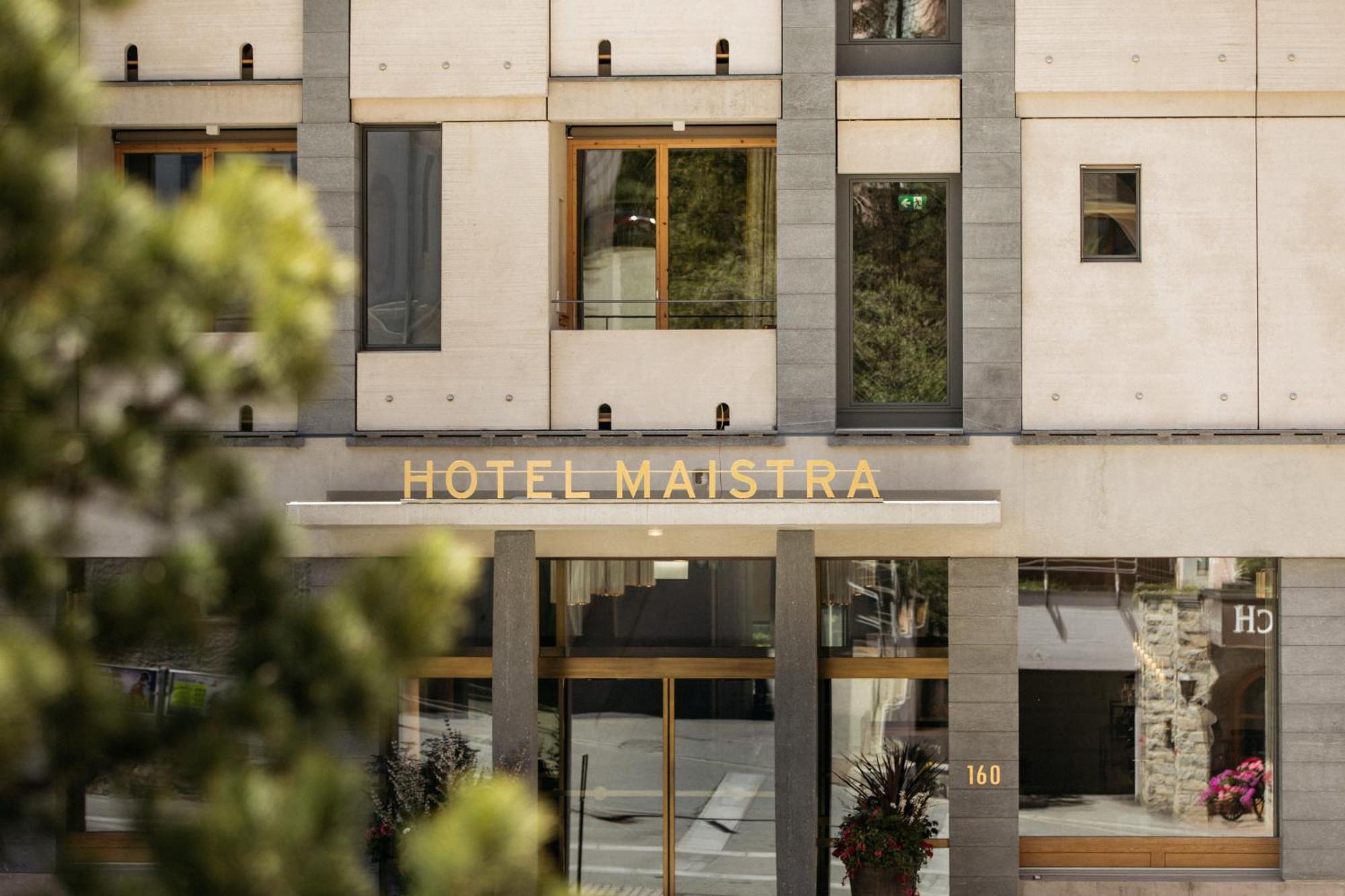 Hotel Maistra 160 Pontresina Exterior photo